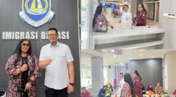 Ketua Presidium FPII Tinjau Pelayanan Paspor di Kantor Imigrasi Bekasi